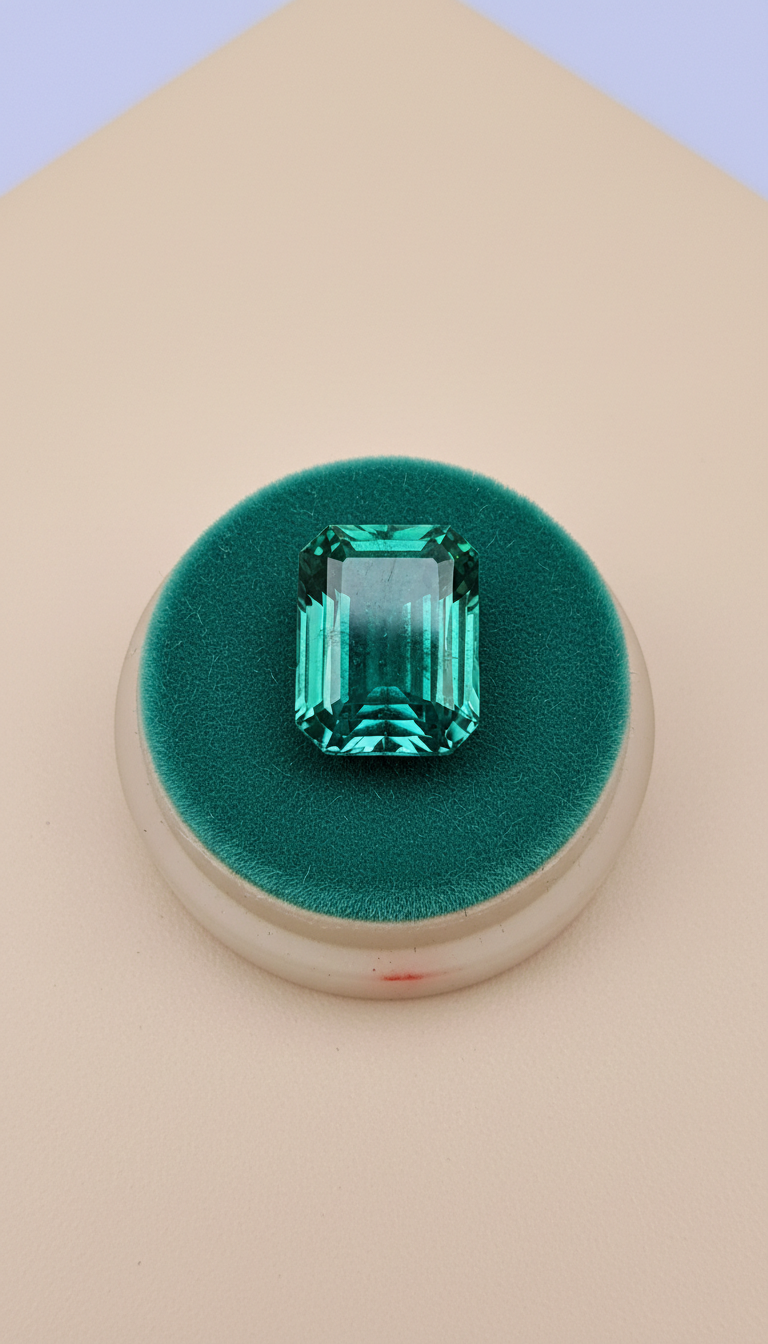 Colombian emerald loose gemstone