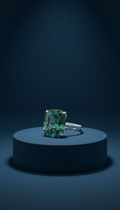 Colombian emerald ring